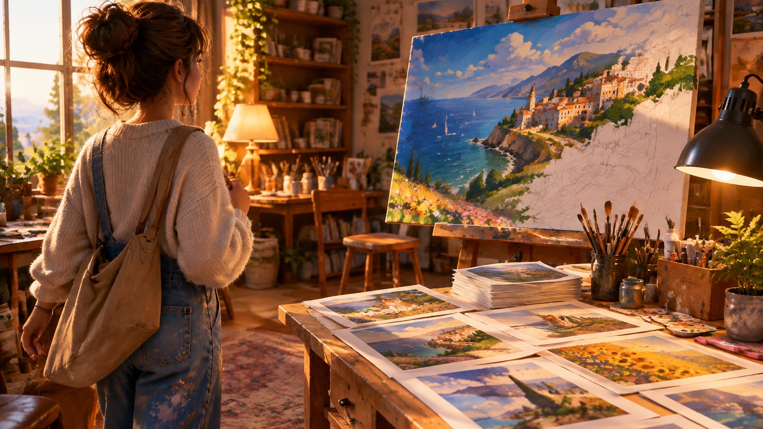 登录后继续上次的画布和作品